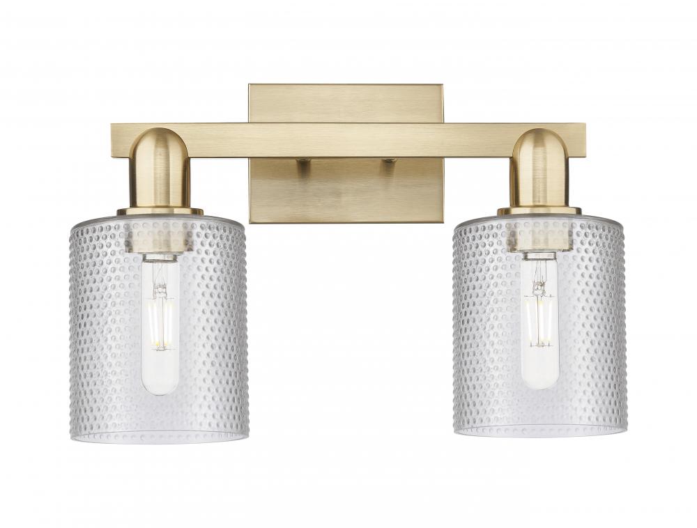 Cobbleskill - 2 Light - 16 inch - Champagne Bronze - Bath Vanity Light