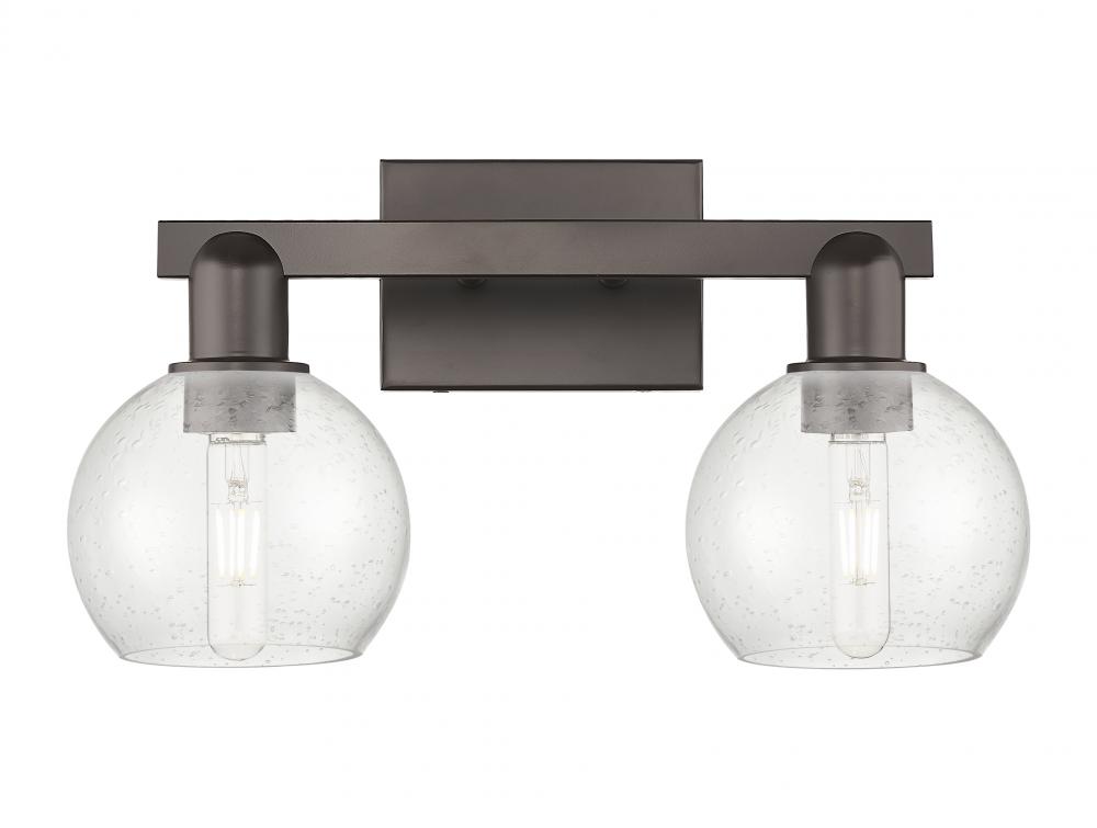 Athens - 2 Light - 17 inch - Oil Rubbed Bronze - Bath Vanity Light