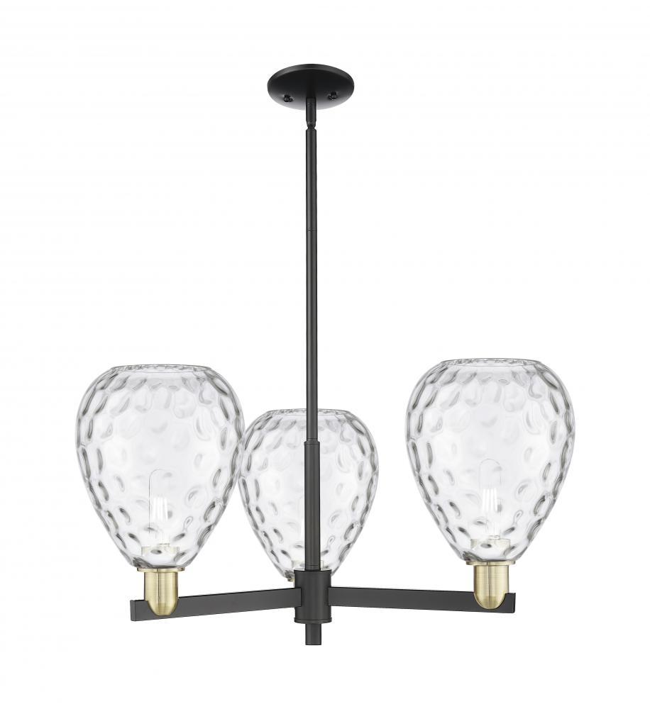 Waverly - 3 Light - 30 inch - Black Antique Brass - Stem hung - Pendant