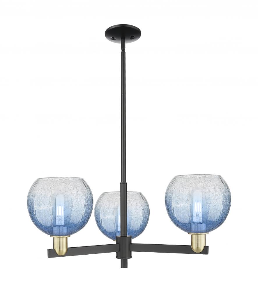 Brookhaven Globe - 3 Light - 18 inch - Black Antique Brass - Pendant