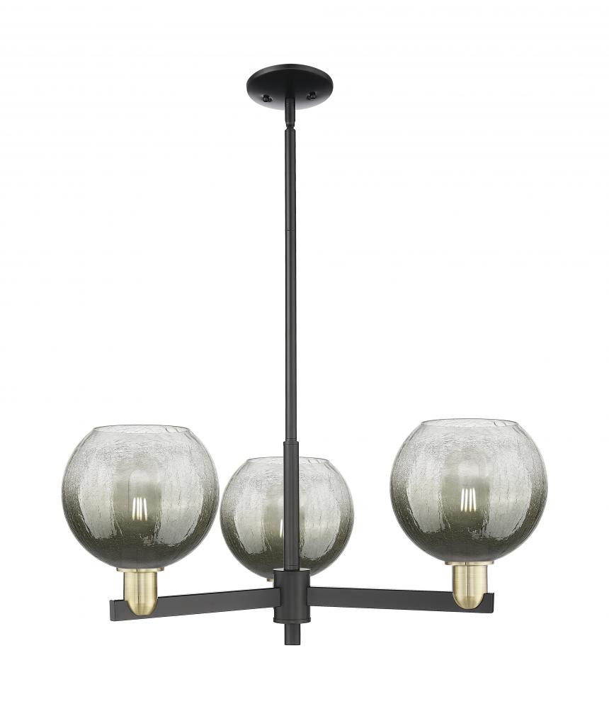Brookhaven Globe - 3 Light - 18 inch - Black Antique Brass - Pendant