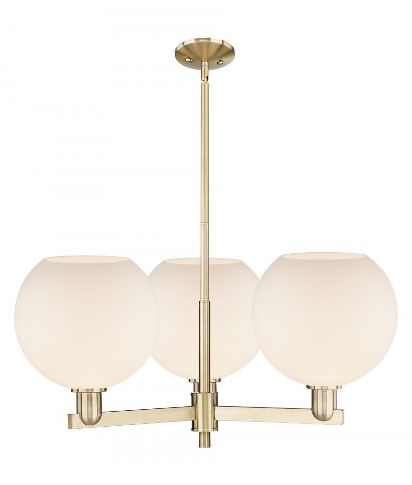 Athens - 3 Light - 32 inch - Champagne Bronze - Stem hung - Pendant