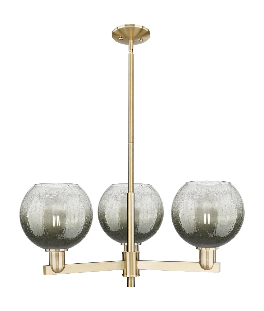 Brookhaven Globe - 3 Light - 18 inch - Champagne Bronze - Pendant
