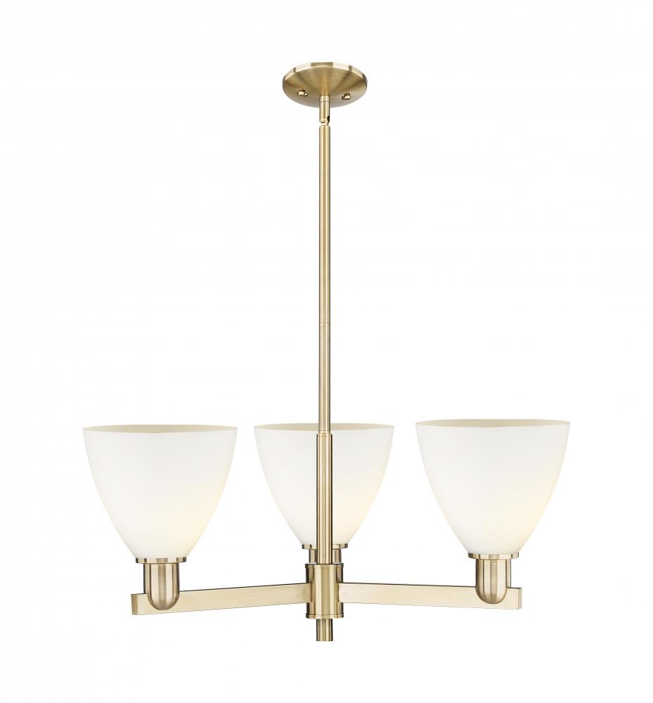 Bristol - 3 Light - 29 inch - Champagne Bronze - Stem hung - Pendant