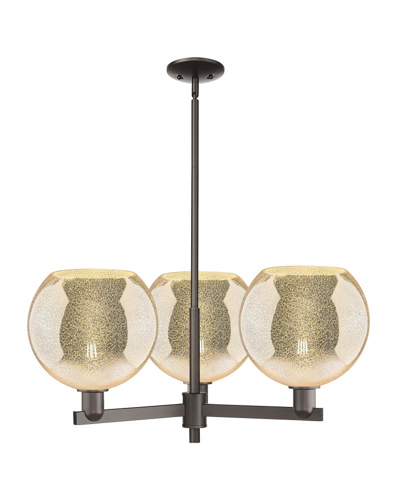 Athens - 3 Light - 32 inch - Oil Rubbed Bronze - Stem hung - Pendant