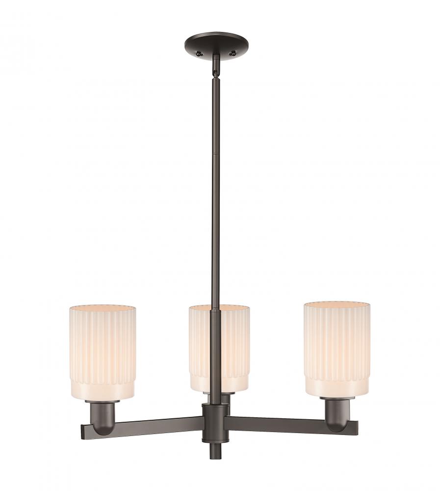 Hadley - 3 Light - 26 inch - Oil Rubbed Bronze - Stem hung - Pendant