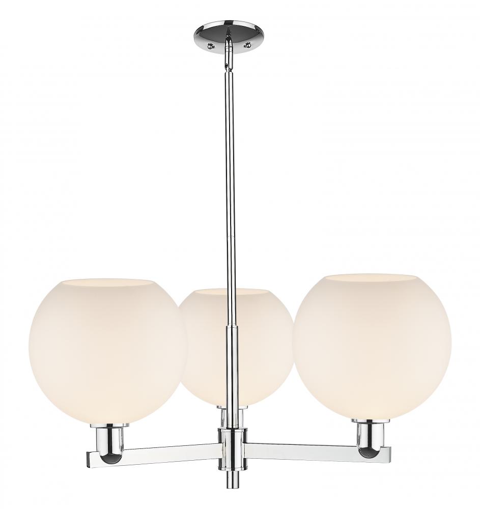 Athens - 3 Light - 32 inch - Polished Chrome - Stem hung - Pendant