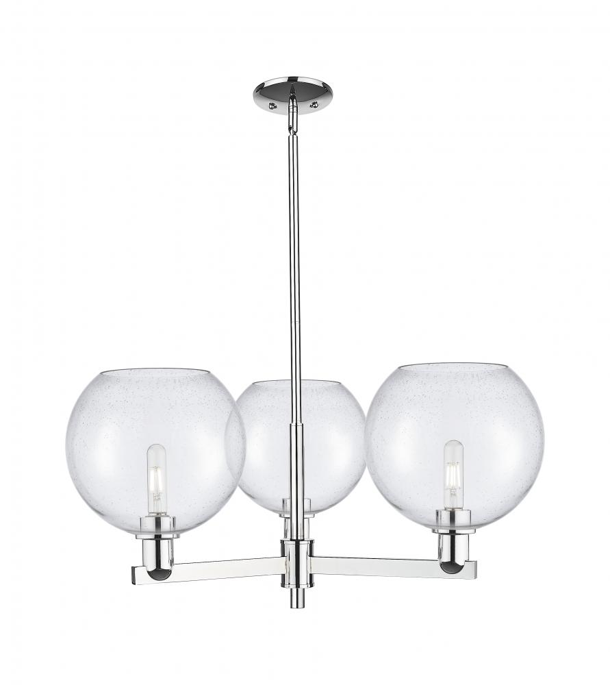 Athens - 3 Light - 32 inch - Polished Chrome - Stem hung - Pendant