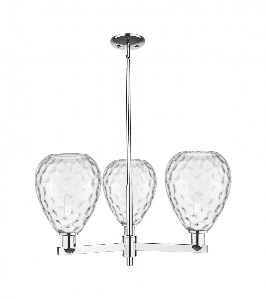 Waverly - 3 Light - 30 inch - Polished Chrome - Stem hung - Pendant