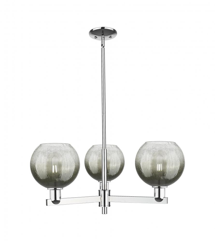 Brookhaven Globe - 3 Light - 18 inch - Polished Chrome - Pendant