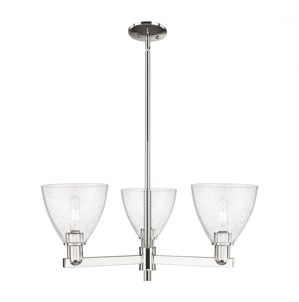 Bristol - 3 Light - 29 inch - Polished Nickel - Stem hung - Pendant