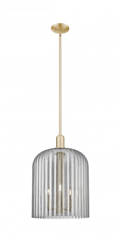 Bridal Veil - 1 Light - 12 inch - Champagne Bronze - Mini Pendant