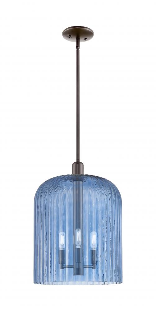 Bridal Veil - 1 Light - 12 inch - Oil Rubbed Bronze - Mini Pendant