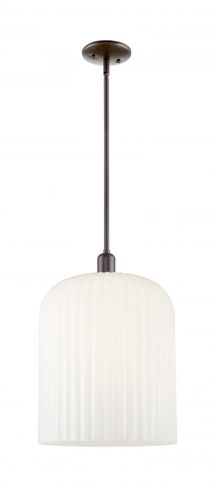 Bridal Veil - 1 Light - 12 inch - Oil Rubbed Bronze - Mini Pendant