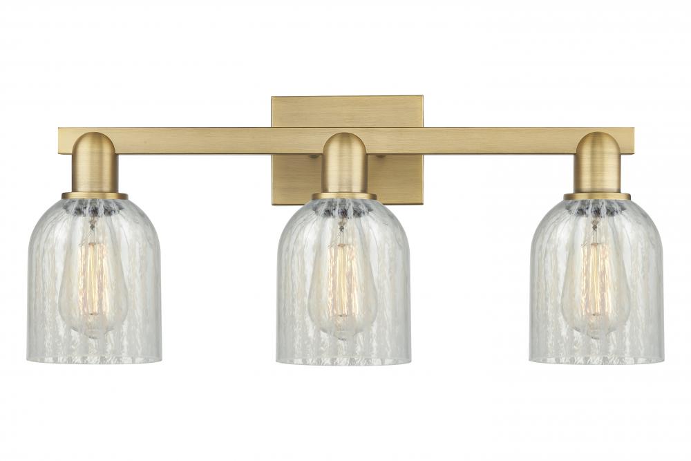 Caledonia - 3 Light - 24 inch - Brushed Brass - Bath Vanity Light