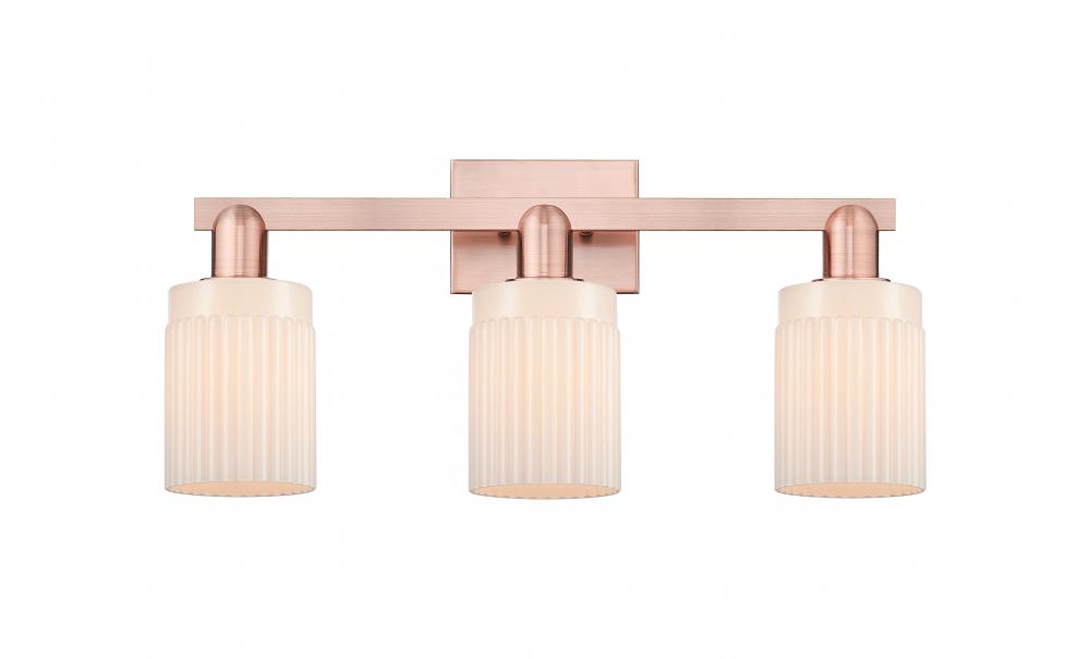 Hadley - 3 Light - 24 inch - Champagne Bronze - Bath Vanity Light