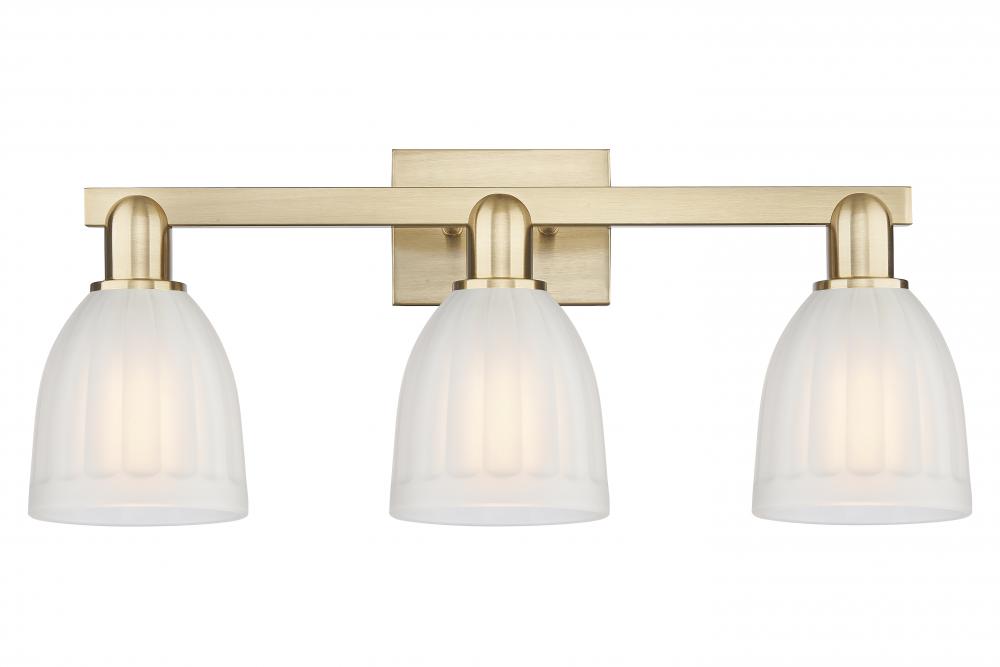 Brookfield - 3 Light - 25 inch - Champagne Bronze - Bath Vanity Light