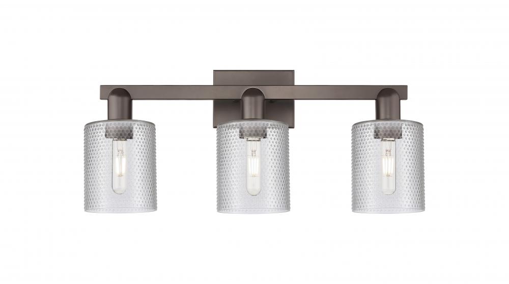 Cobbleskill - 3 Light - 24 inch - Oil Rubbed Bronze - Bath Vanity Light