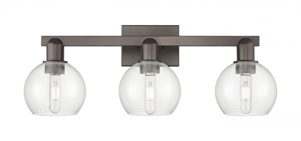 Athens - 3 Light - 25 inch - Oil Rubbed Bronze - Bath Vanity Light