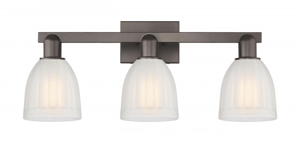 Brookfield - 3 Light - 25 inch - Oil Rubbed Bronze - Bath Vanity Light