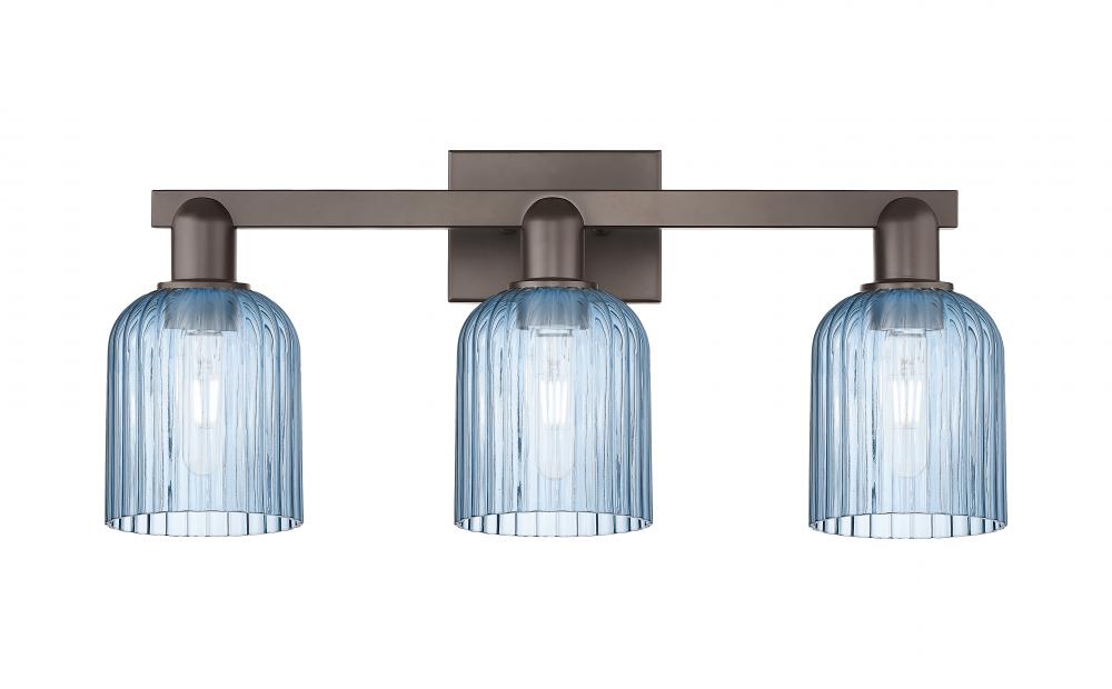 Bridal Veil - 3 Light - 26 inch - Oil Rubbed Bronze - Bath Vanity Light