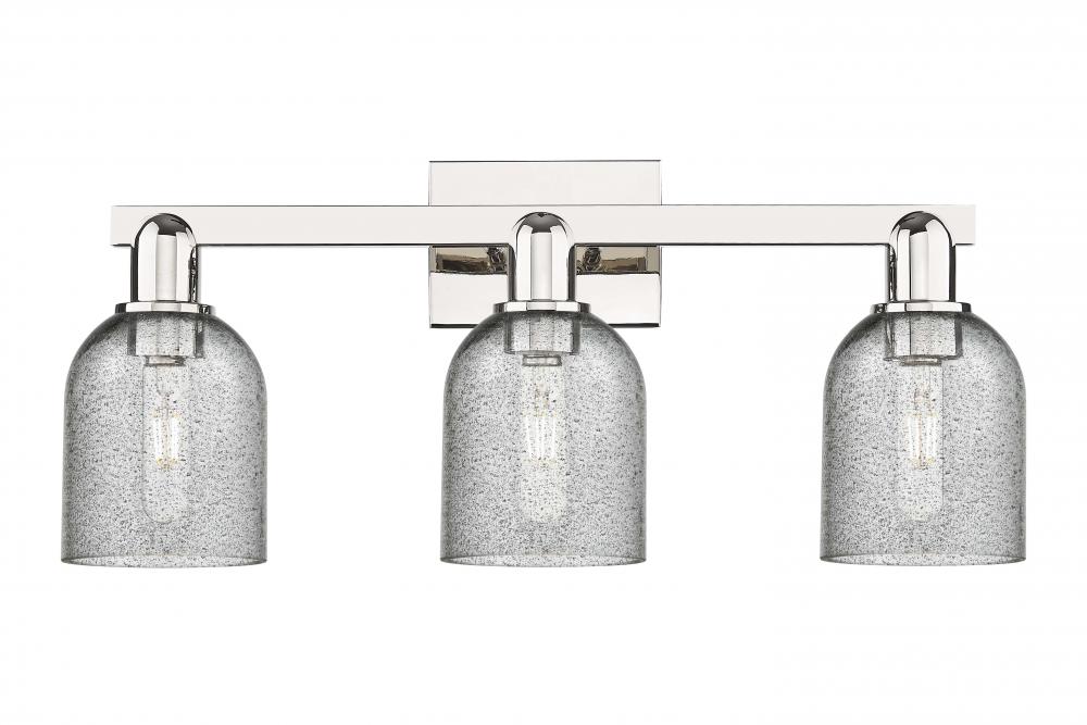 Caledonia - 3 Light - 24 inch - Polished Nickel - Bath Vanity Light
