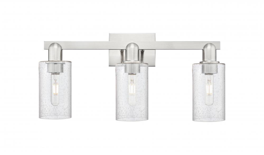 Clymer - 3 Light - 23 inch - Brushed Satin Nickel - Bath Vanity Light