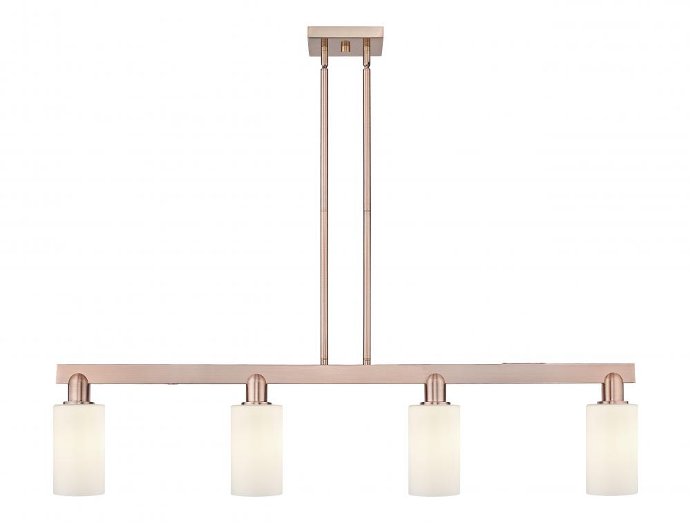 Clymer - 4 Light - 47 inch - Antique Copper - Stem hung - Island Light