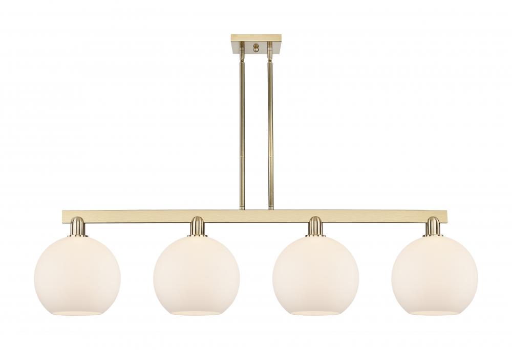 Athens - 4 Light - 53 inch - Champagne Bronze - Stem hung - Island Light