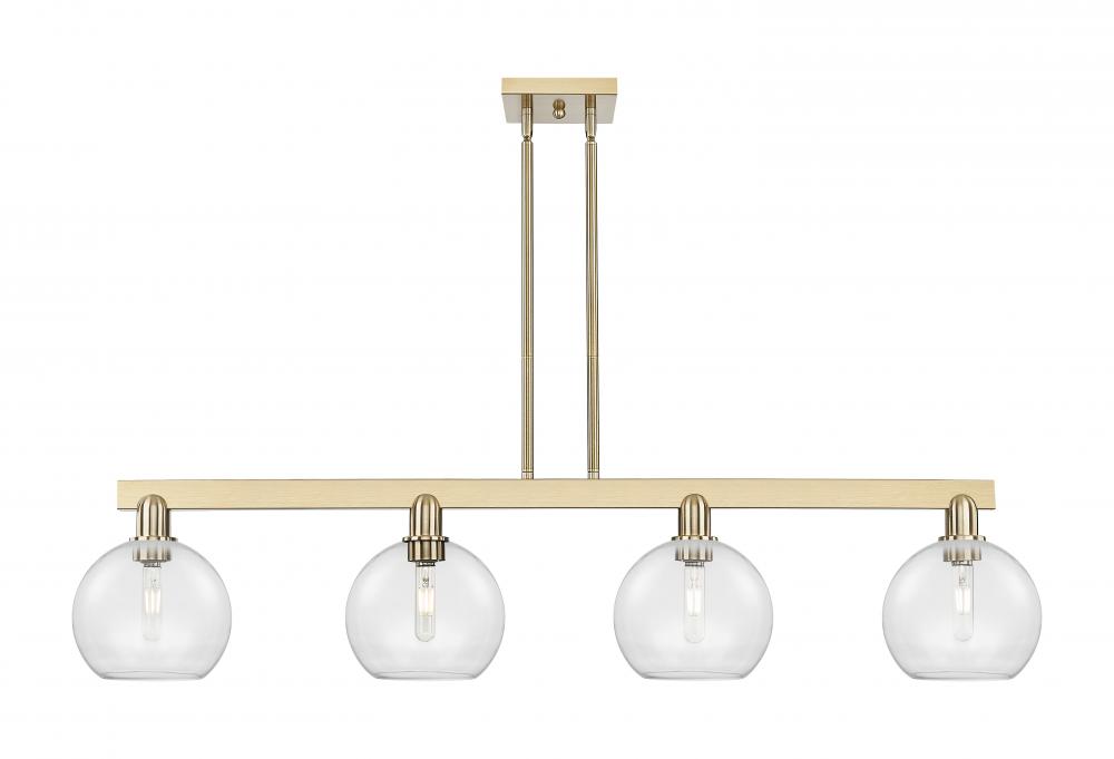 Athens - 4 Light - 51 inch - Champagne Bronze - Stem hung - Island Light