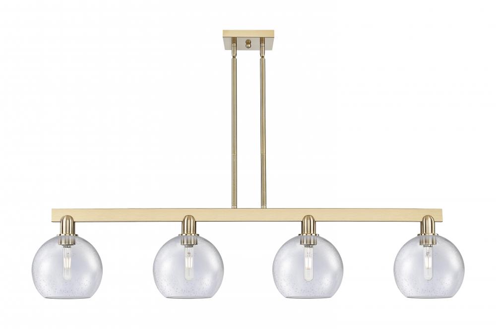 Athens - 4 Light - 51 inch - Champagne Bronze - Stem hung - Island Light