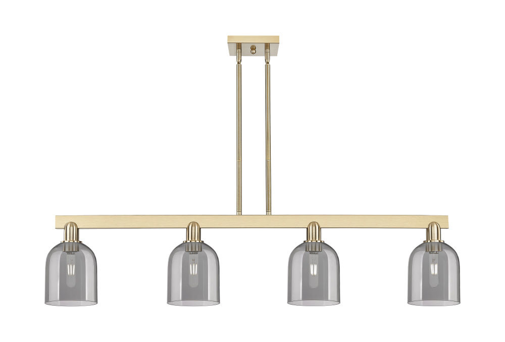 Bella - 4 Light - 48 inch - Champagne Bronze - Stem hung - Island Light