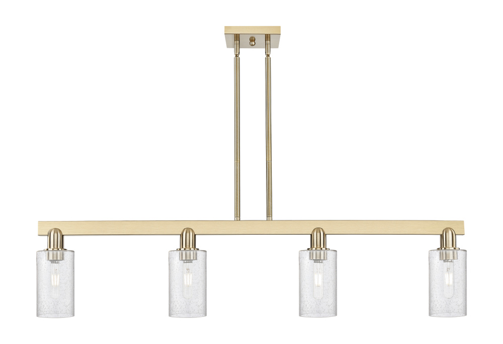 Clymer - 4 Light - 47 inch - Champagne Bronze - Stem hung - Island Light