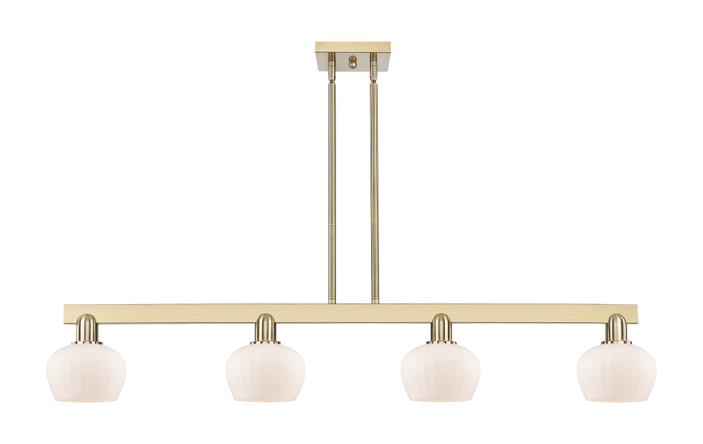 Fenton - 4 Light - 49 inch - Champagne Bronze - Stem hung - Island Light