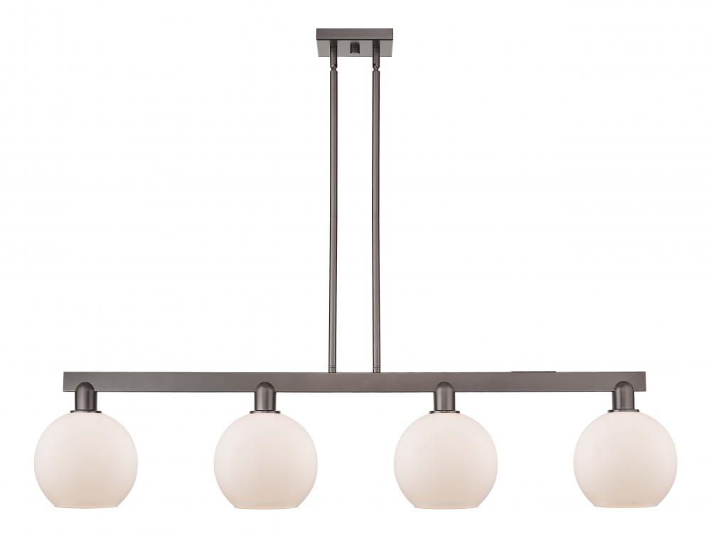 Athens - 4 Light - 51 inch - Oil Rubbed Bronze - Stem hung - Island Light