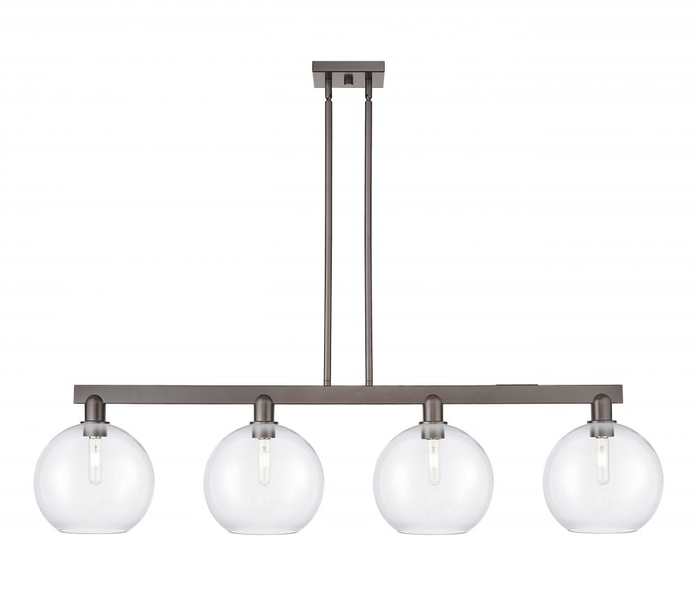 Athens - 4 Light - 53 inch - Oil Rubbed Bronze - Stem hung - Island Light