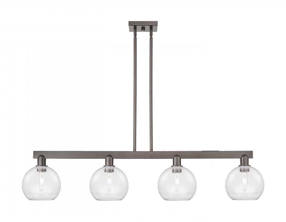Athens - 4 Light - 51 inch - Oil Rubbed Bronze - Stem hung - Island Light