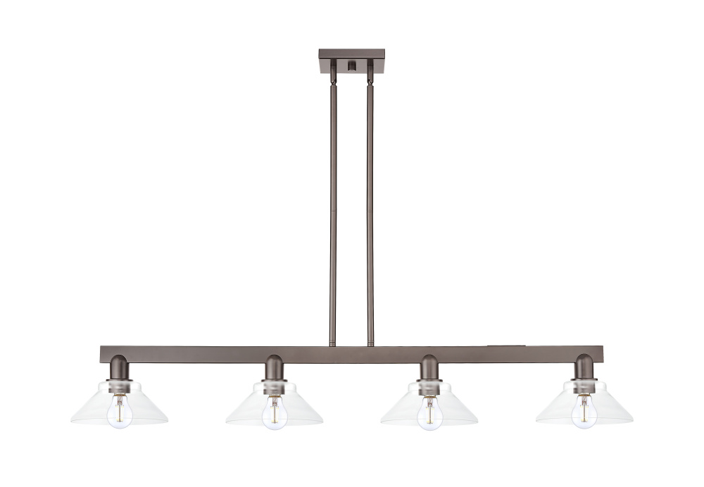 Orwell - 4 Light - 51 inch - Oil Rubbed Bronze - Stem hung - Island Light