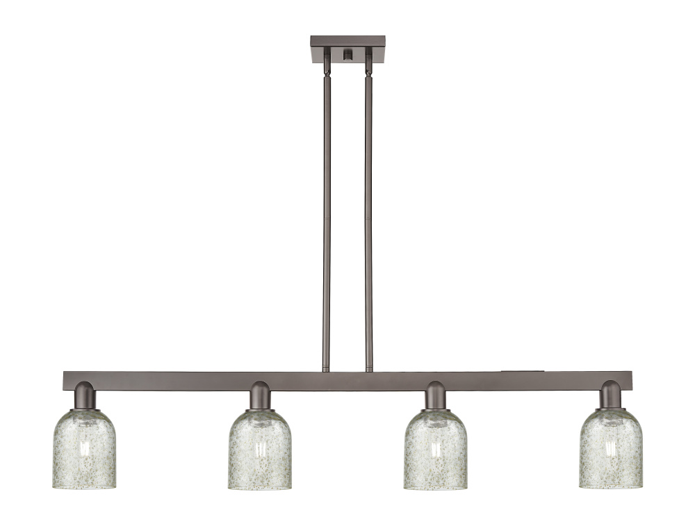 Caledonia - 4 Light - 48 inch - Oil Rubbed Bronze - Stem hung - Island Light