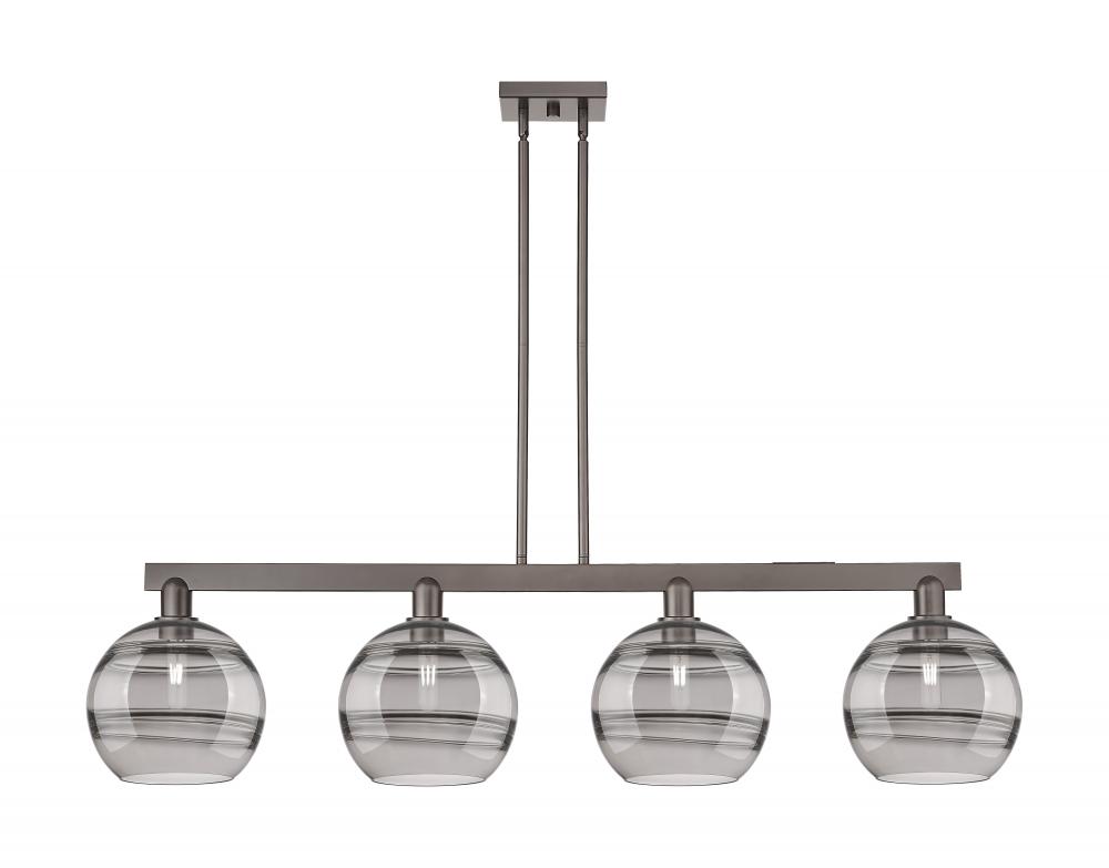 Rochester - 4 Light - 53 inch - Oil Rubbed Bronze - Stem hung - Island Light