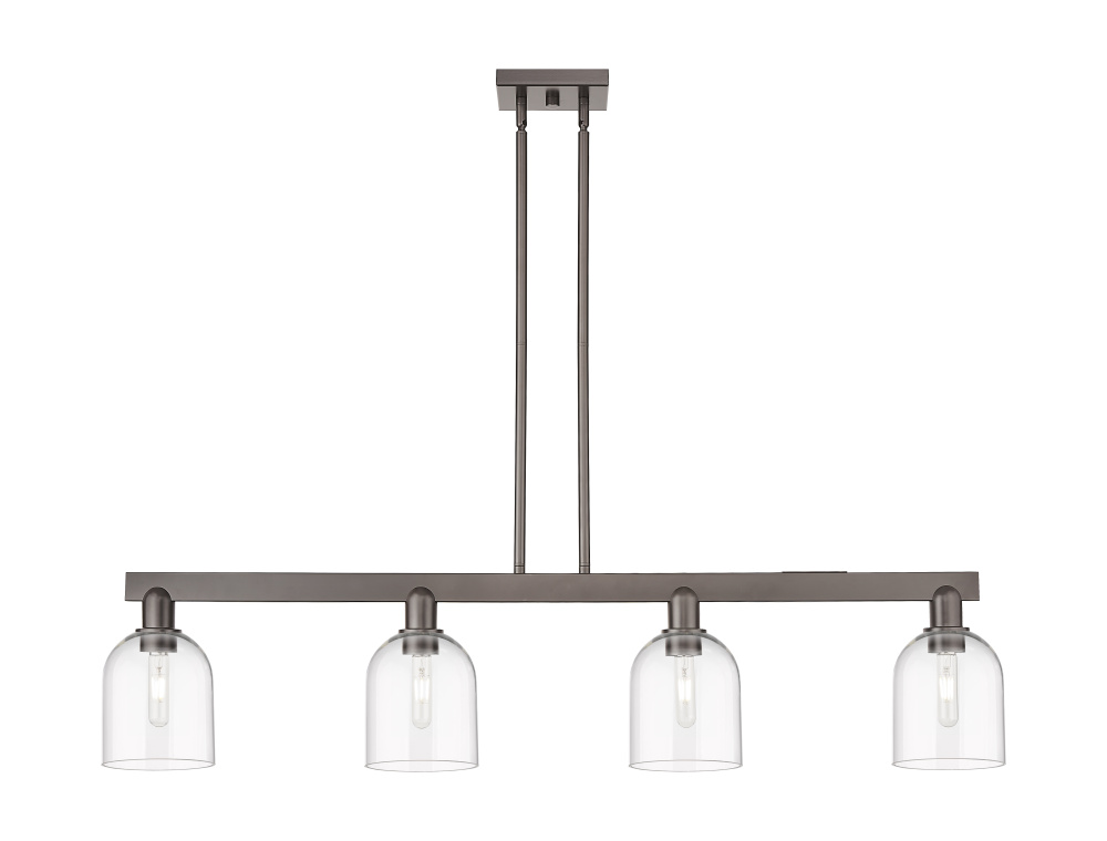 Bella - 4 Light - 48 inch - Oil Rubbed Bronze - Stem hung - Island Light