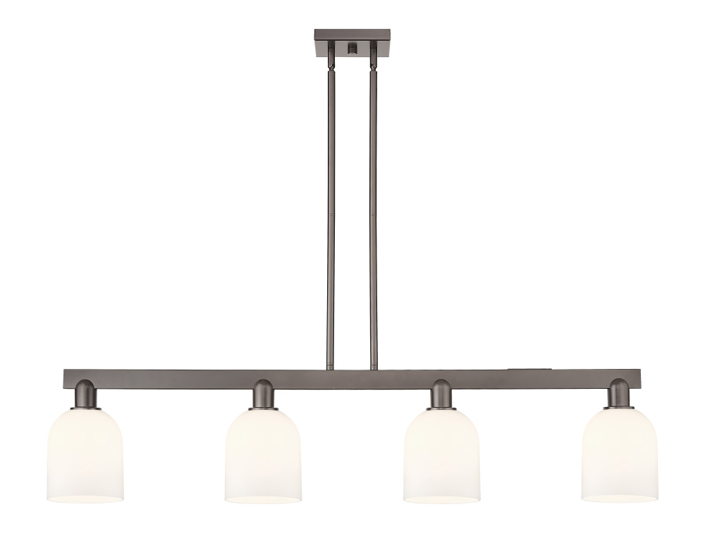 Bella - 4 Light - 48 inch - Oil Rubbed Bronze - Stem hung - Island Light