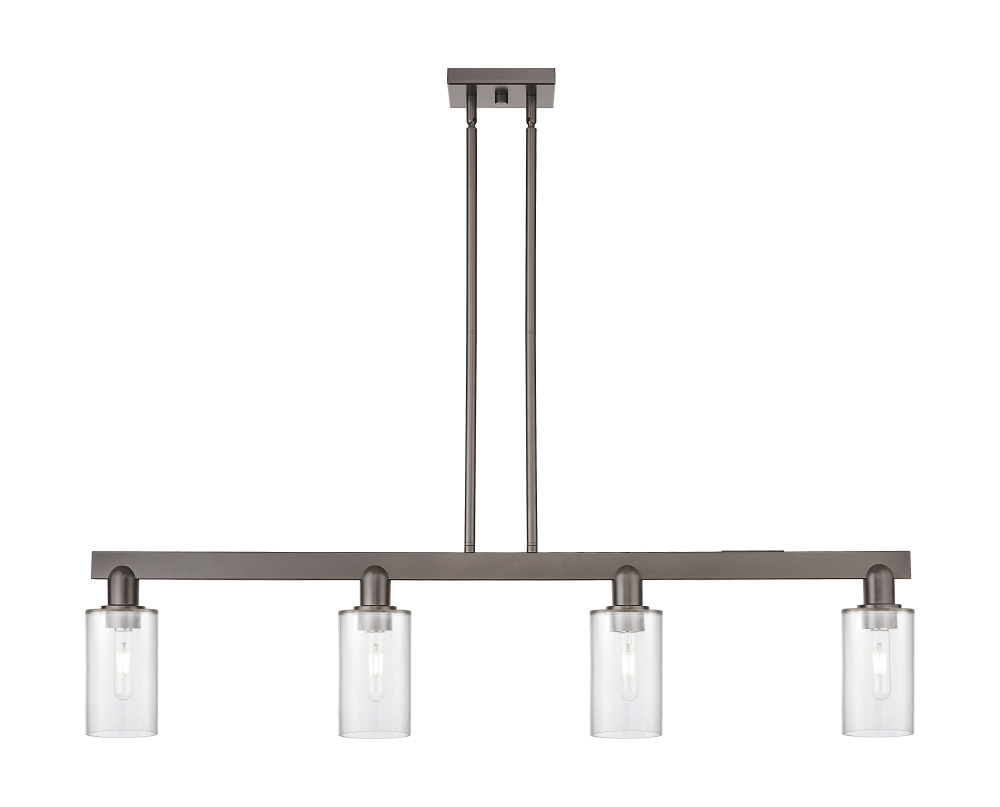 Clymer - 4 Light - 47 inch - Oil Rubbed Bronze - Stem hung - Island Light