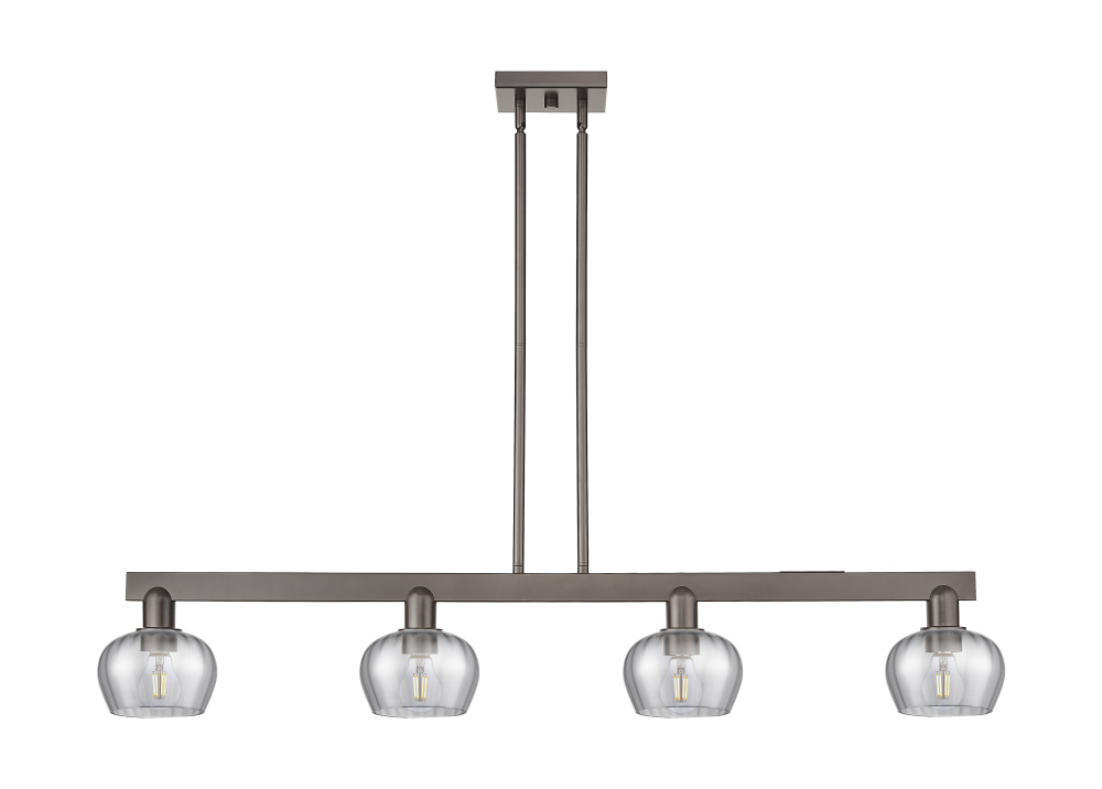 Fenton - 4 Light - 49 inch - Oil Rubbed Bronze - Stem hung - Island Light