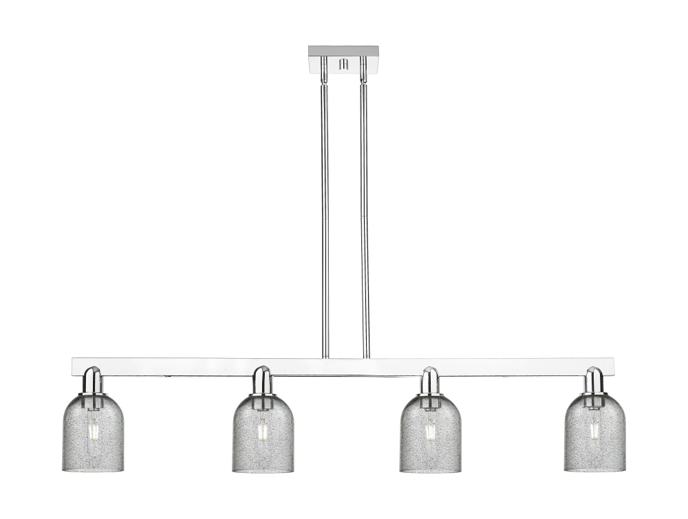 Caledonia - 4 Light - 48 inch - Polished Chrome - Stem hung - Island Light