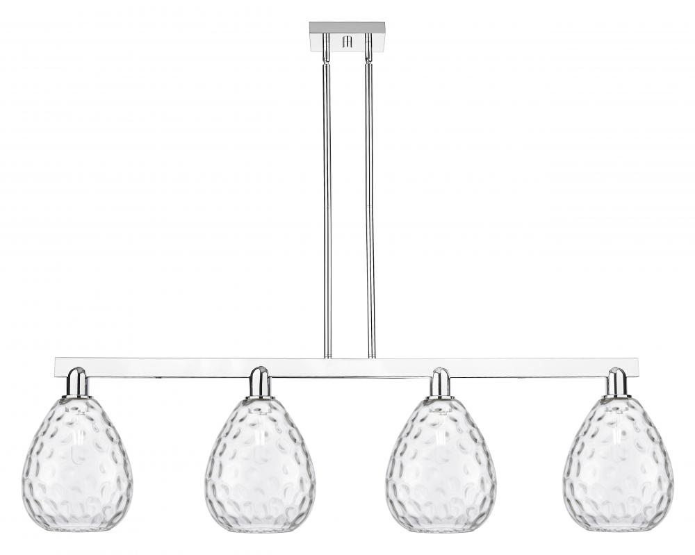 Waverly - 4 Light - 51 inch - Polished Chrome - Stem hung - Island Light