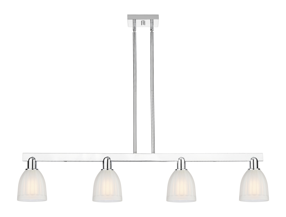Brookfield - 4 Light - 49 inch - Polished Chrome - Stem hung - Island Light