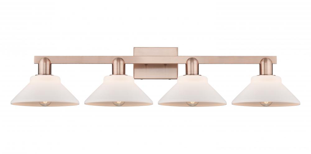 Orwell - 4 Light - 35 inch - Antique Copper - Bath Vanity Light