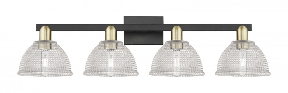 Arietta - 4 Light - 35 inch - Black Antique Brass - Bath Vanity Light