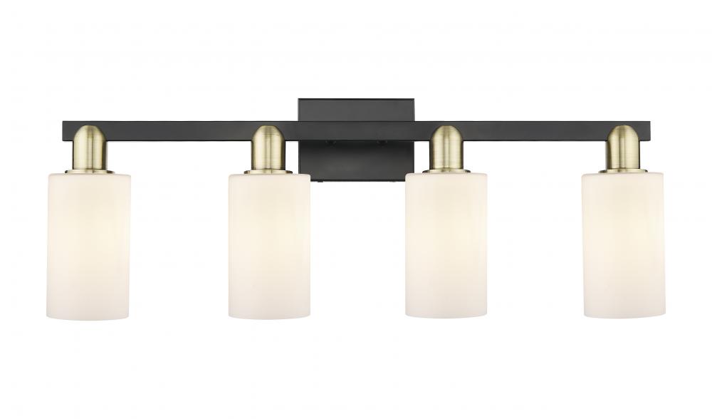 Clymer - 4 Light - 31 inch - Black Antique Brass - Bath Vanity Light